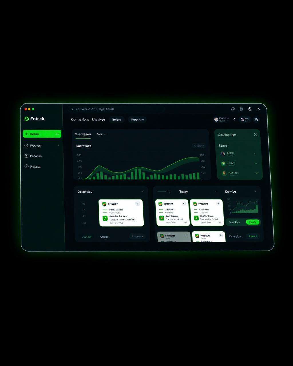 Dashboard GenioSub per la gestione di servizi tecnici e abbonamenti